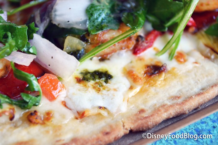 Melted Cheese, Alfredo Sauce and Pesto