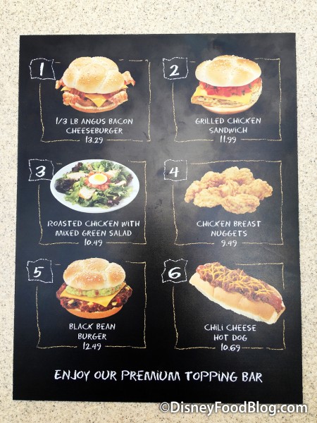 Restaurantosaurus Menu