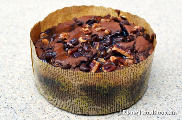 Warm Chocolate Turtle Brownie