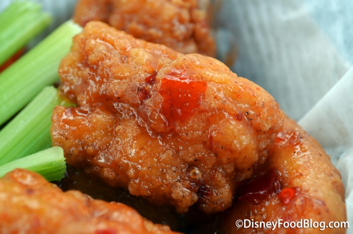 Sweet Chili-Glazed Nugget Closesup