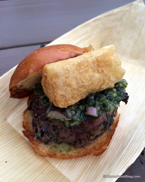 Grilled Beef Tenderloin Slider