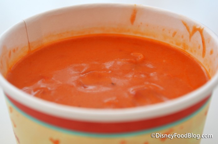Tomato Bisque Closeup
