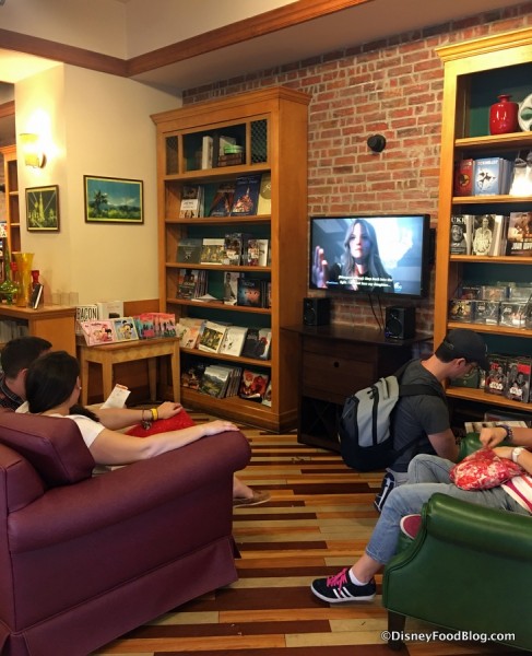 TV and couches
