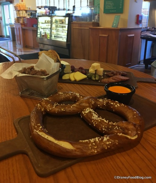 Current Menu Items at Writer's Stop