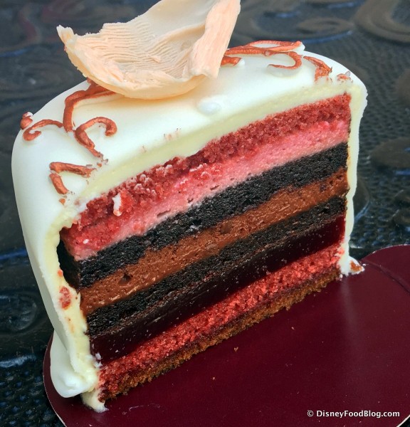 Signature Mini Cake -- Cross Section