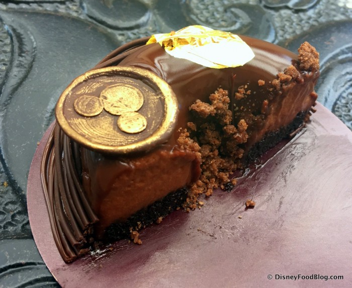 Chocolate Mousse -- Cross Section