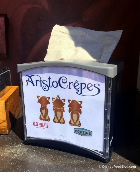 Napkin Dispenser with Logo