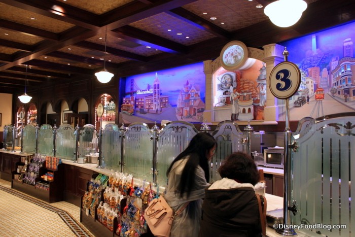 Checkout and Ordering Area