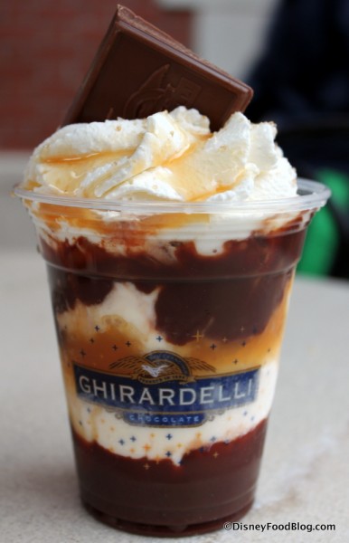 Ocean Beach Sea Salt Caramel Sundae