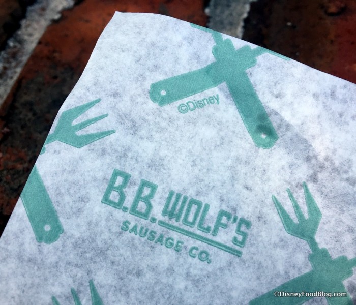 B.B. Wolf's logo paper