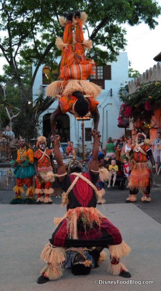 Harambe Village Acrobats