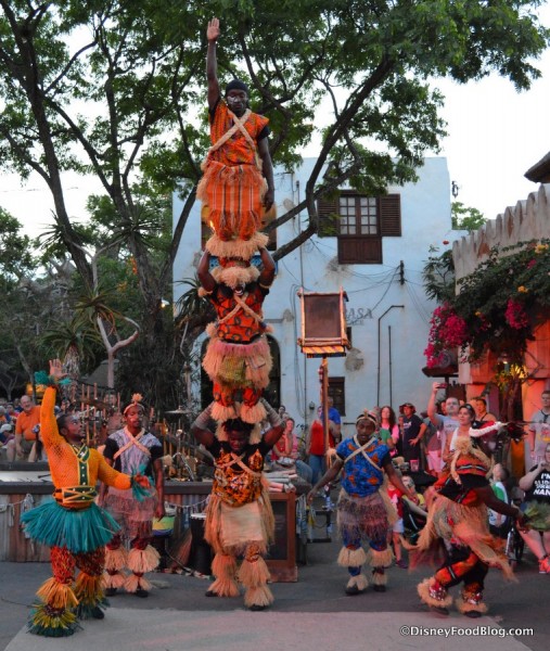 Harambe Village Acrobats