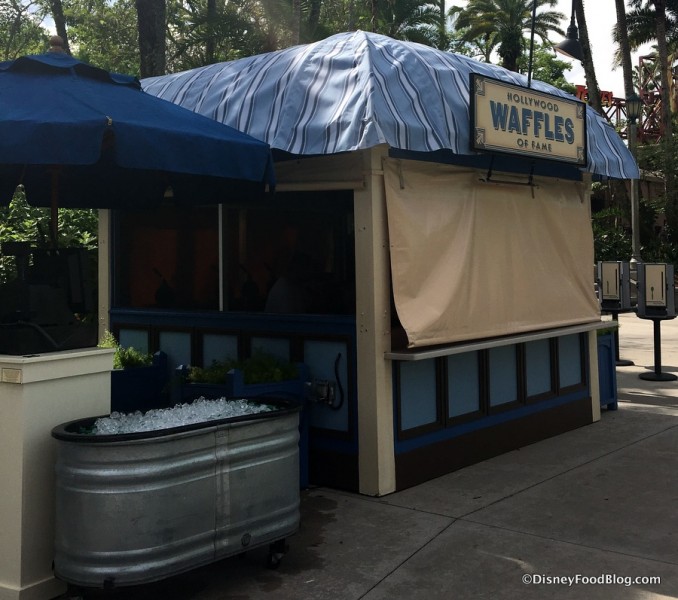 Hollywood Waffles of Fame pre-opening