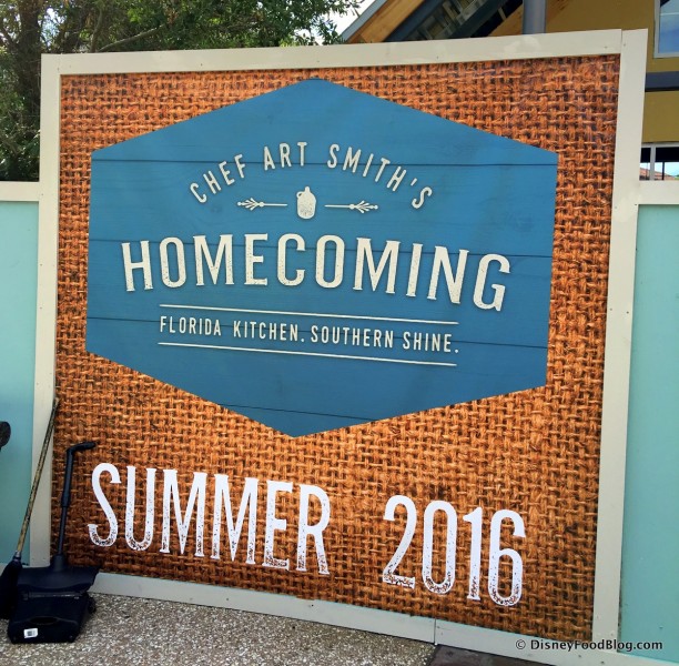 Coming Soon -- Homecoming: Florida Kitchen and Shine Bar