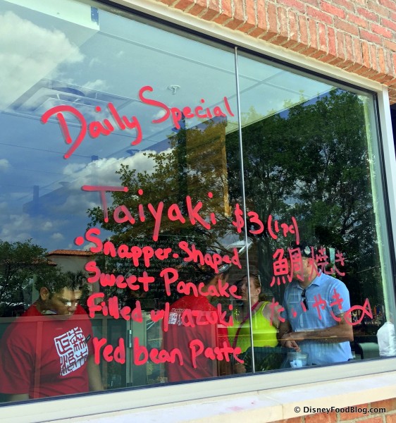 Lettering on Window