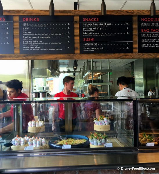 Kitchen and Ordering Area