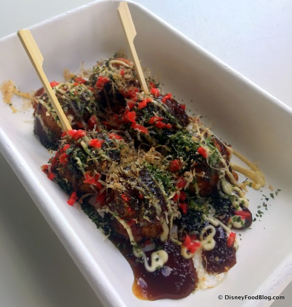 Takoyaki -- Octopus Fritters