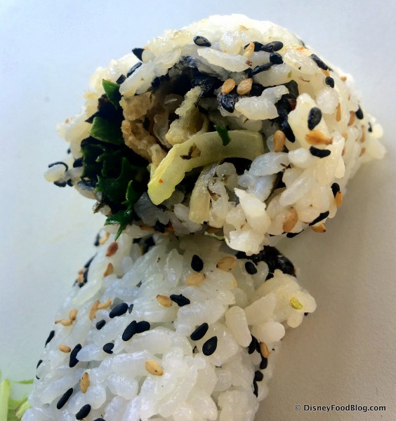 Shrimp Tempura Roll -- Inside