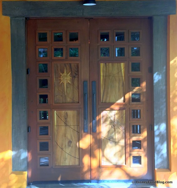Nomad Lounge Door Detail