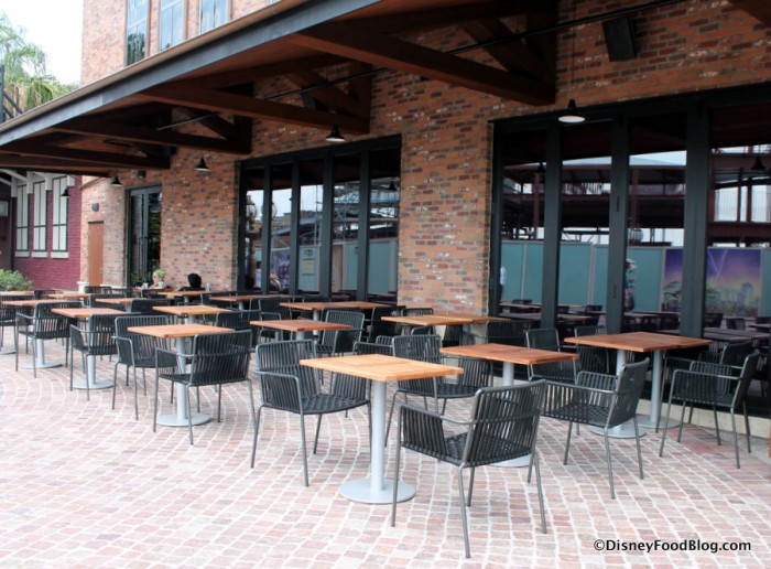 Lower Level Outdoor Seating