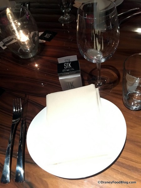 Closeup on Table Setting