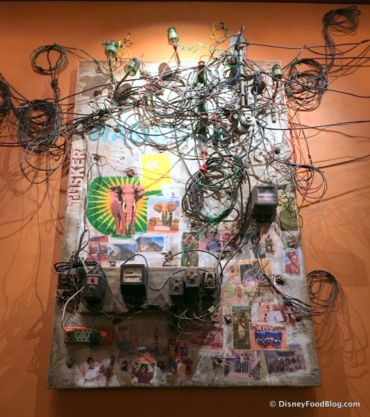 Electric Wires in Artwork