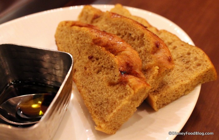 Pomegranate Foccacia Bread -- Up Close