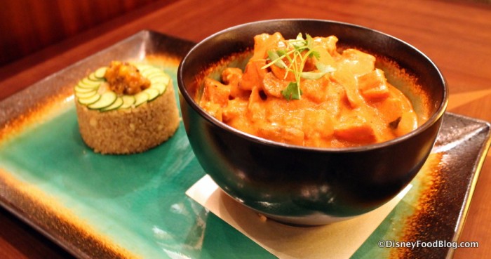 Roasted Market Vegetable Curry at Tiffins