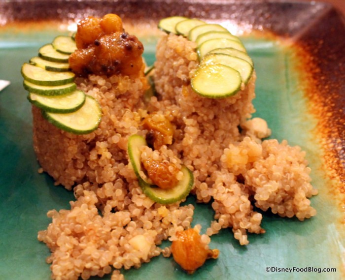 Millet with Lime Chutney -- Inside