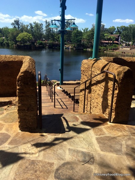 Seating around Discovery River