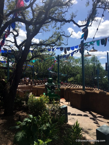 Seating around Discovery River