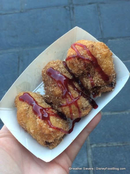 Trio of Banana Fritters