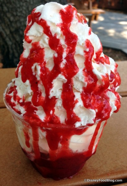Strawberry Shortcake Sundae