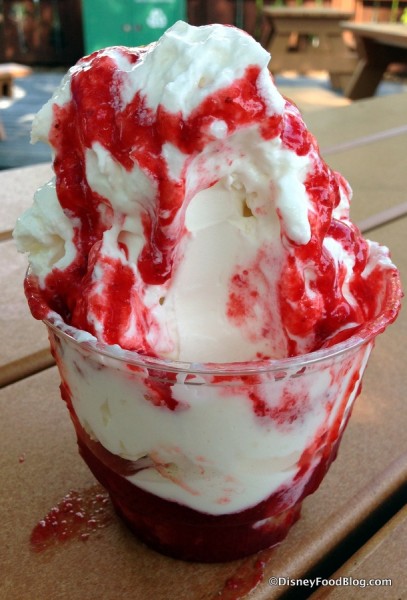 Strawberry Shortcake Sundae