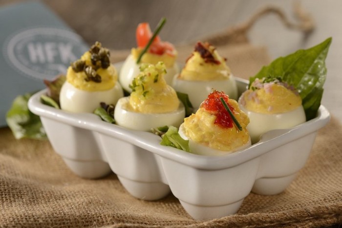 Church Lady Deviled Eggs @Homecoming FL, Twitter Account for Homecoming: Florida Kitchen and Southern Shine