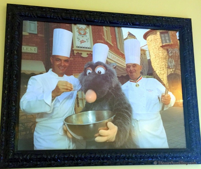 Decor -- Chef Paul Bocuse and Remy