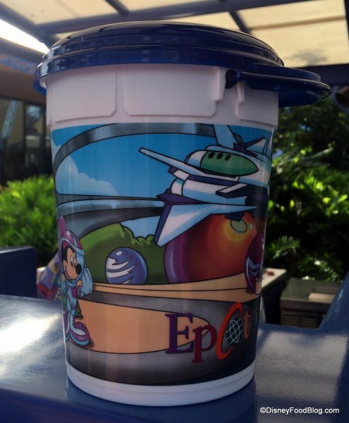 Refillable Popcorn Bucket at Epcot