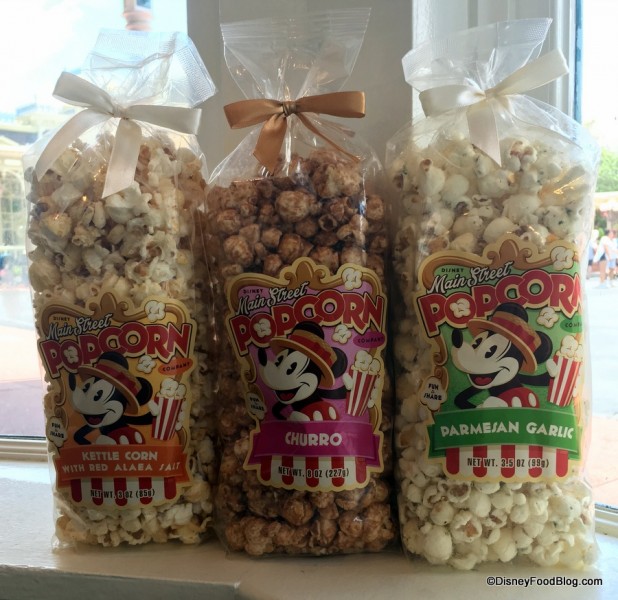 Main Street Popcorn Flavors