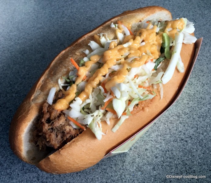 Pulled Pork Banh Mi Sandwich