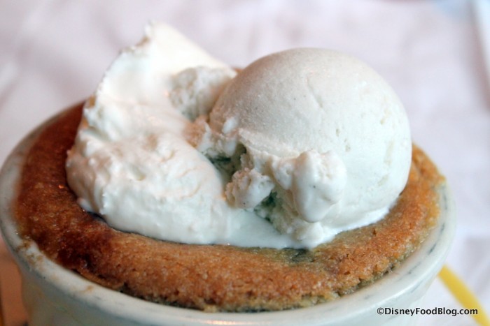 Fruit Cobbler à la Mode -- Up Close