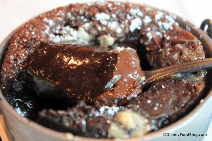 Campfire-Style Gooey Cake -- Inside