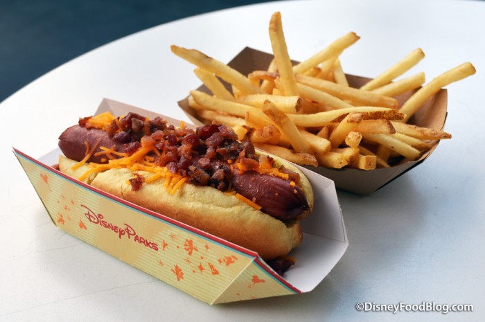 Bacon Cheddar Hot Dog