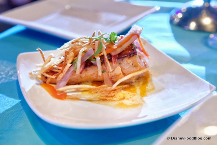 Salmon "Lomo Saltado"