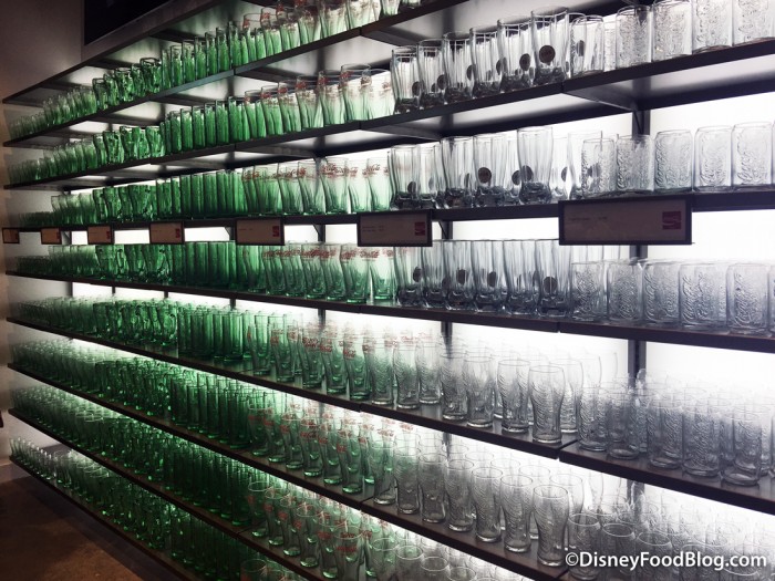 Glassware on the Second Floor