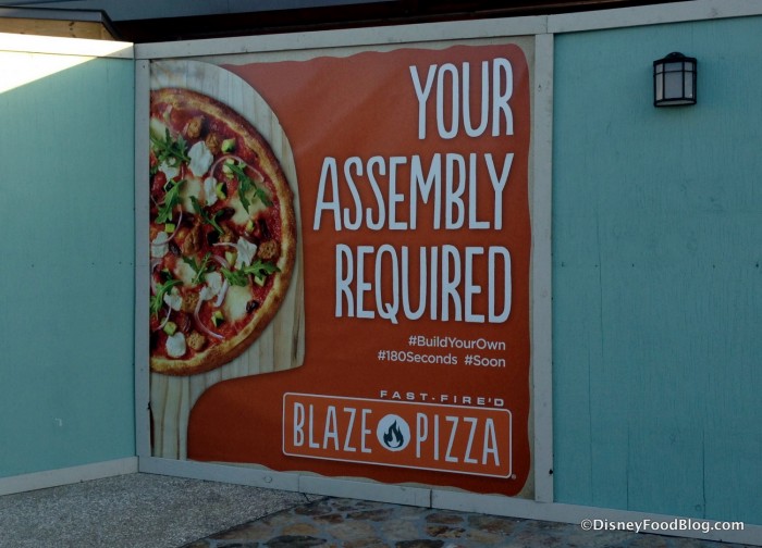 Blaze Fast Fire'd Pizza Coming Soon