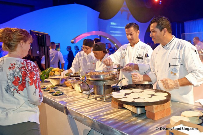 Ernesto Zendejas Cooking Station