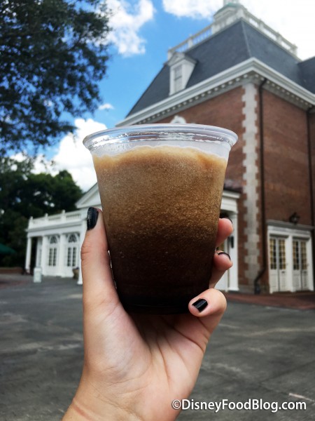 Frozen Coke with Buffalo Trace Whiskey