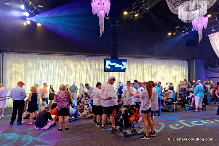 General Seating Guests Awaiting Entrance