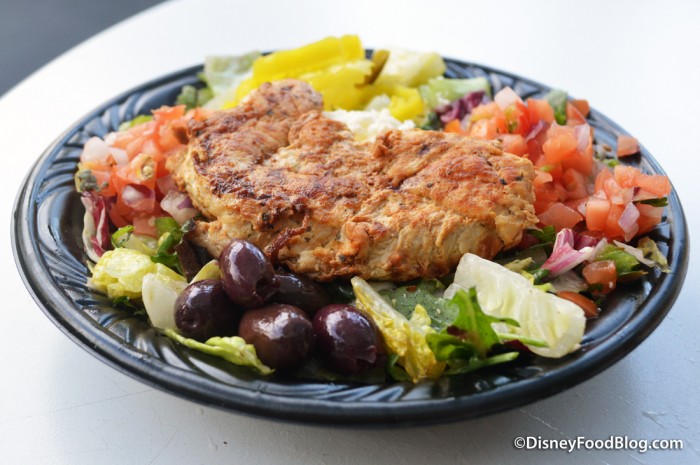 Greek Salad with Chicken