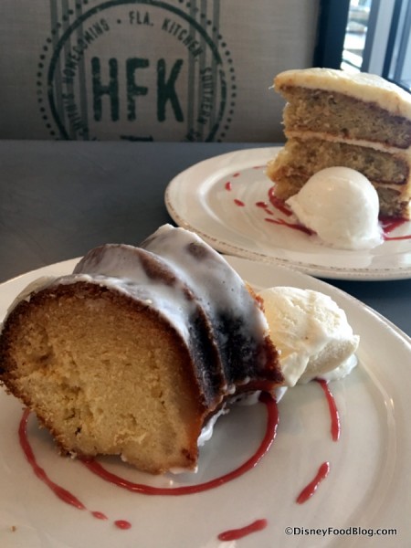 Shine Cake and Hummingbird Cake